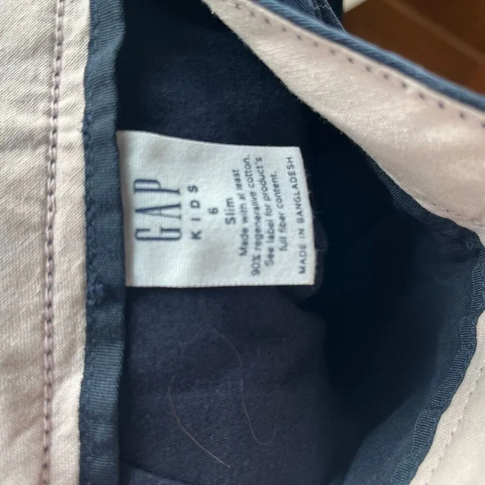 Gap kids NWT Girls mini navy pleated uniform skort 6 slim